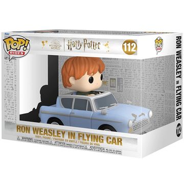 Фигурка Funko POP! Rides Harry Potter Chamber of Secrets 20th Ron Weasley In Flying Car (112) 65654