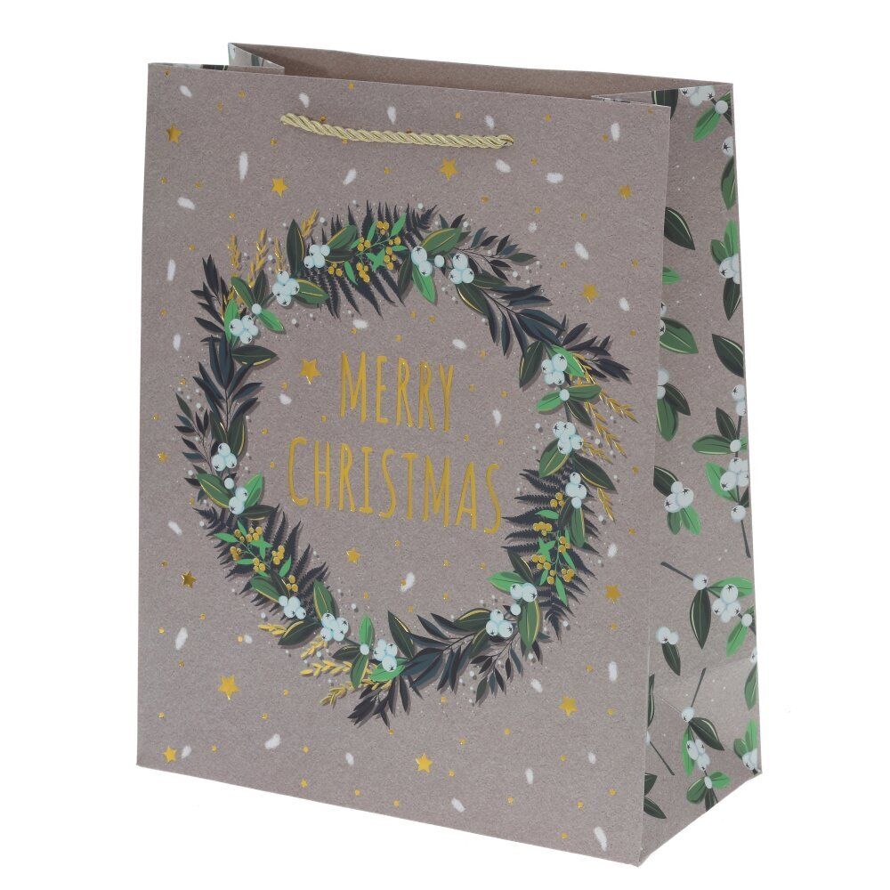 GAEM Пакет подарочный (бумага 210г/м2, блок 12шт), L18 W10 H23 см, 4в.