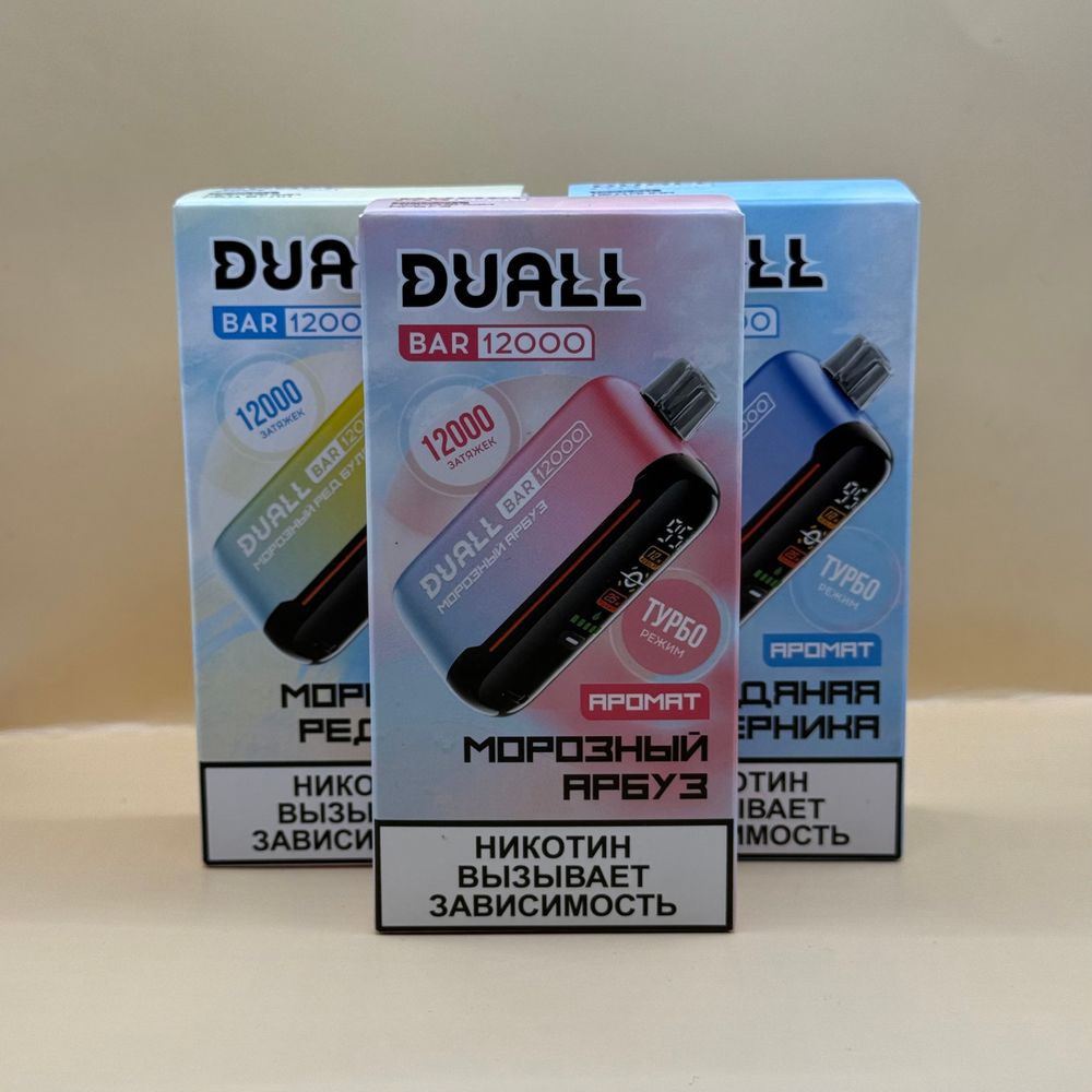 Одноразовое устройство | DUALL Bar 12.000