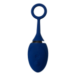 Синяя анальная вибровтулка 15,5см с пультом ДУ ToyFa Oplay Wave 221003