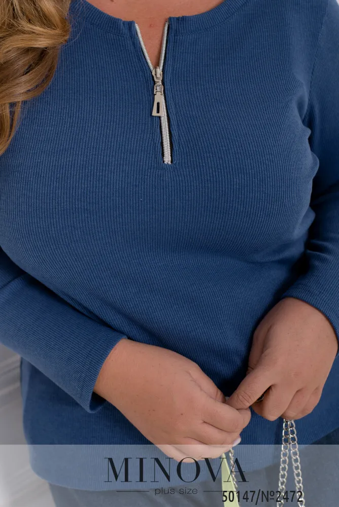 Водолазка 2472-джинс Minova