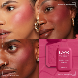 NYX Professional Makeup Buttermelt Blush - пудрово-розовый, 5 g
