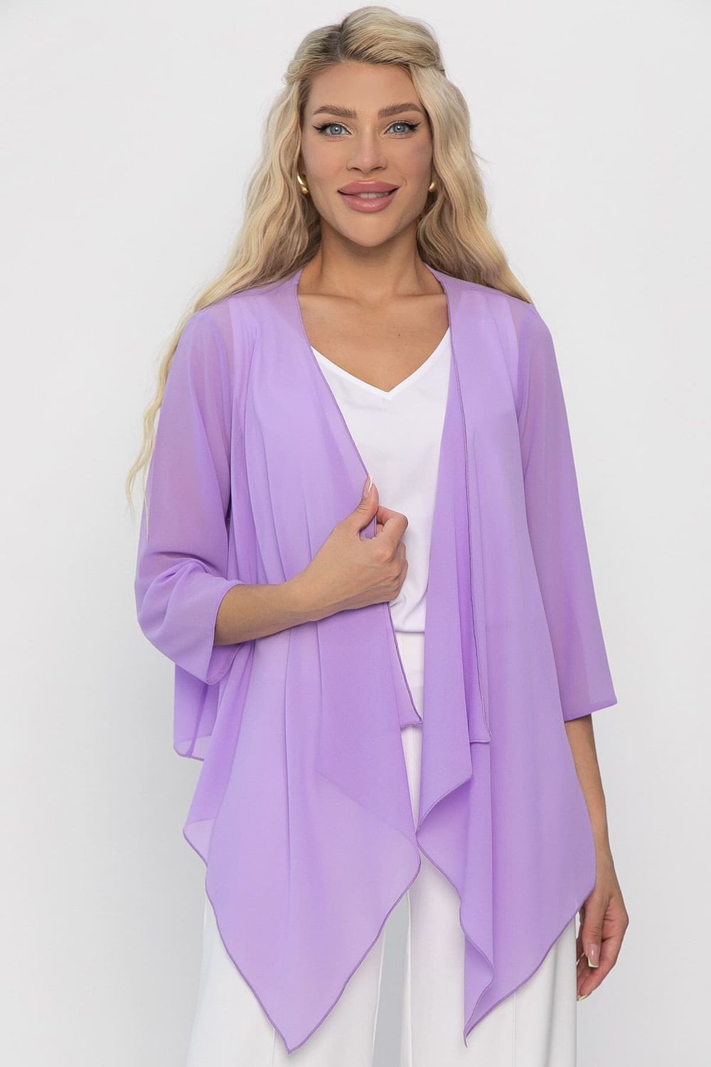 Кардиган Сирена (сиреневый) Б13777-16М LT Collection