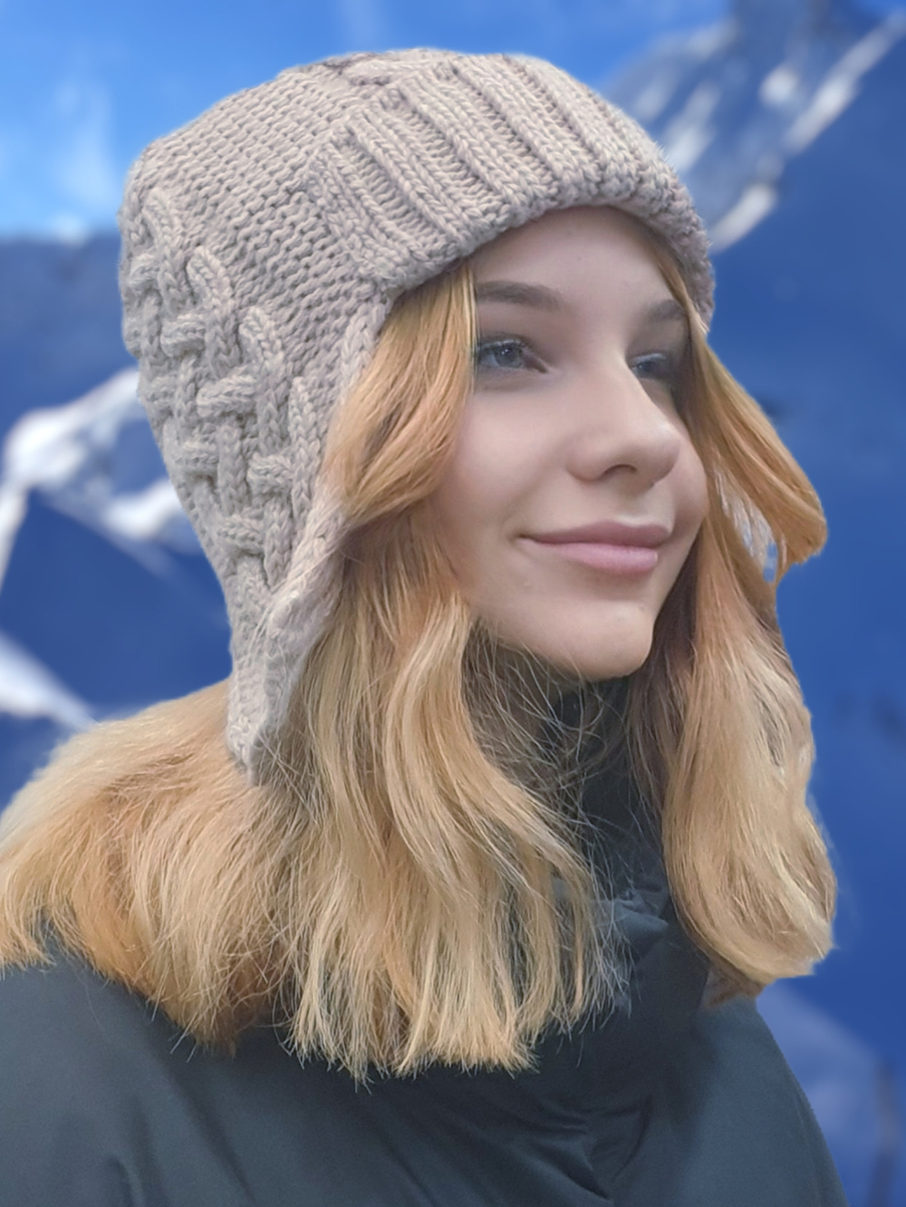 Шапка ушанка АЙС (Флис)