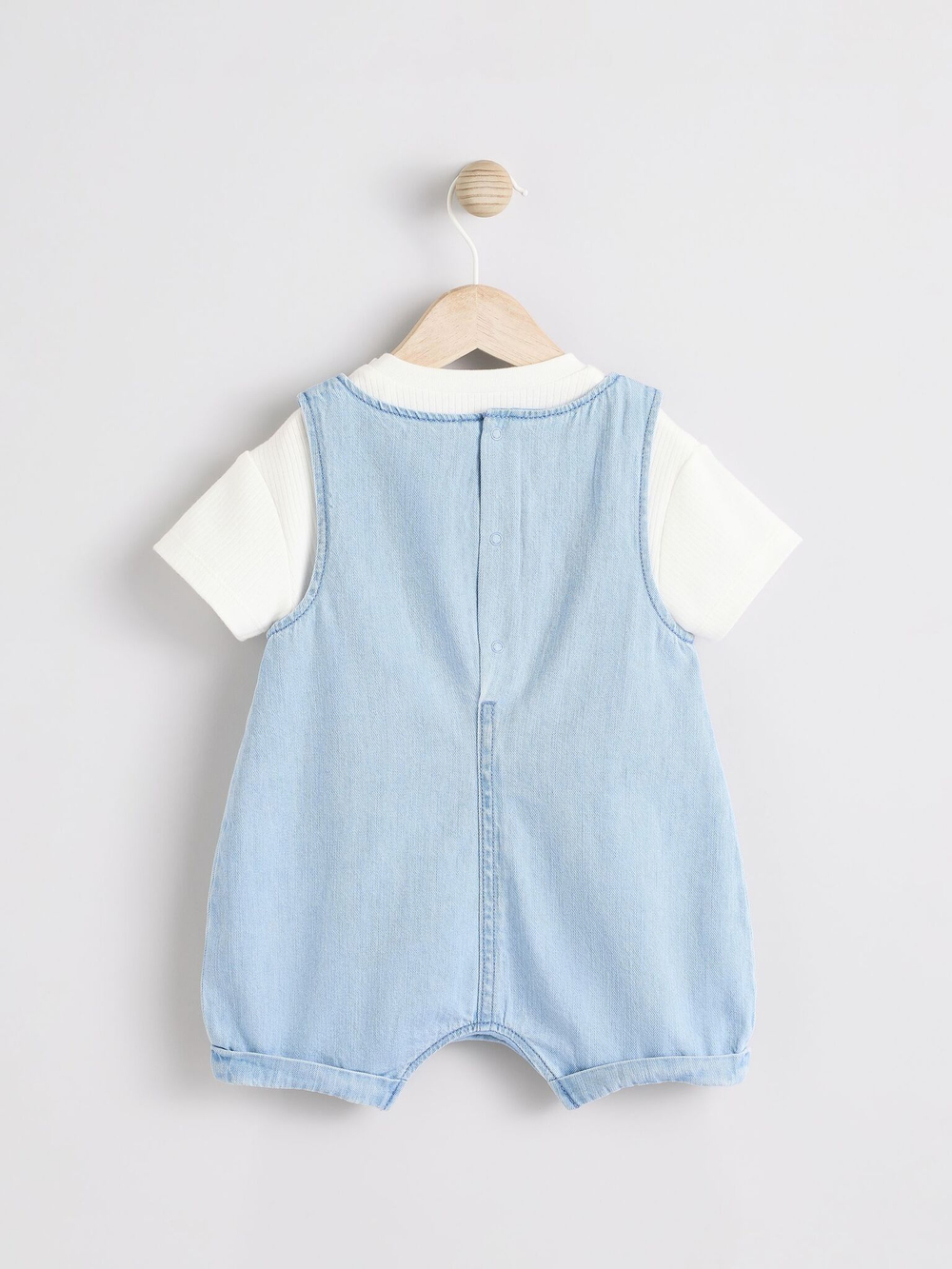 Комбинезон и боди в комплекте для малышей Next E81-332, Голубой, Молочный