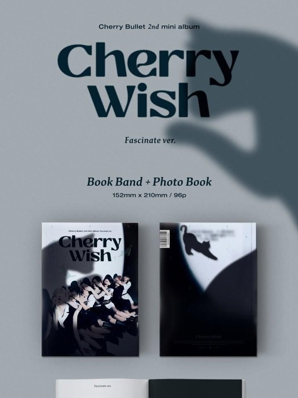 Альбом Cherry Bullet - Cherry Wish 2nd Mini Album 2 Version SET