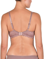 Кружевной бюстгальтер с мягкими бескаркасными чашками (Размер: 75B) (Цвет: малиновый)