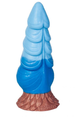 Голубой фаллоимитатор Японский дракон - 22 см.