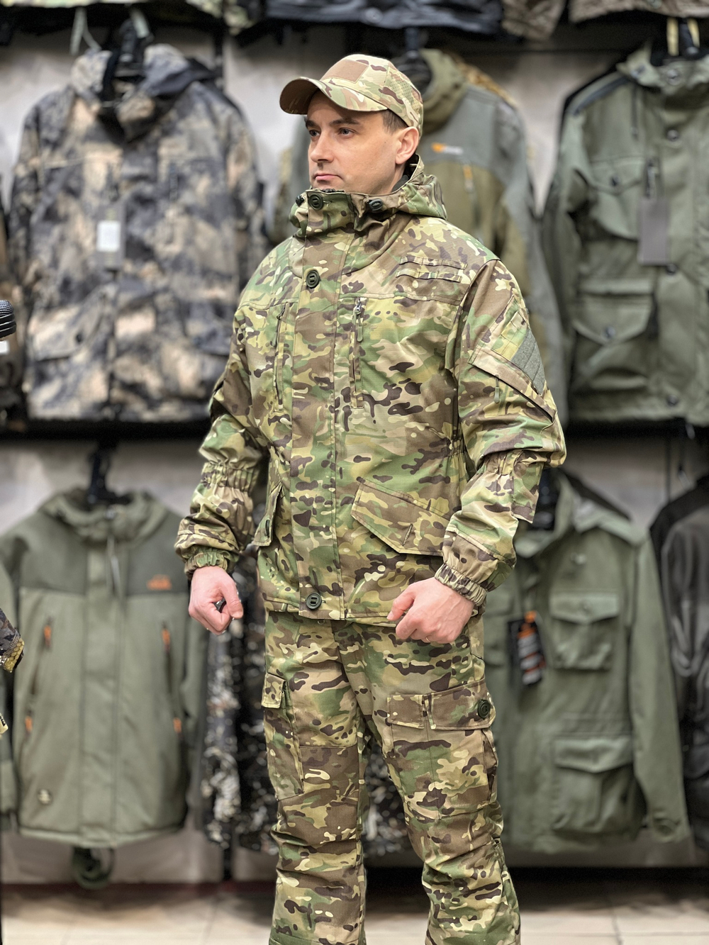 Костюм Горка 6М – Мультикам, рип-стоп, летний (Беларусь)