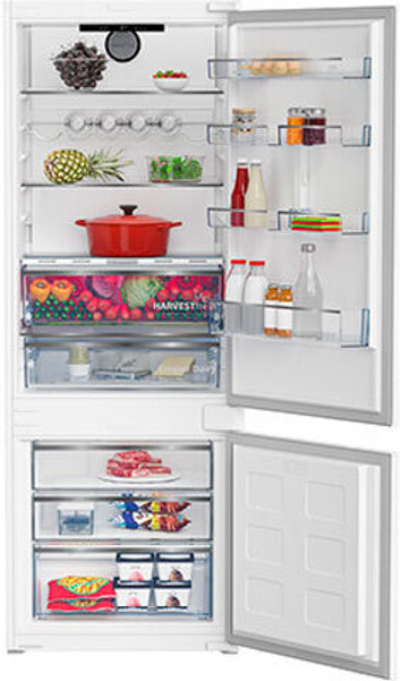 Встраиваемый двухкамерный холодильник Beko BCNE400I35ZS