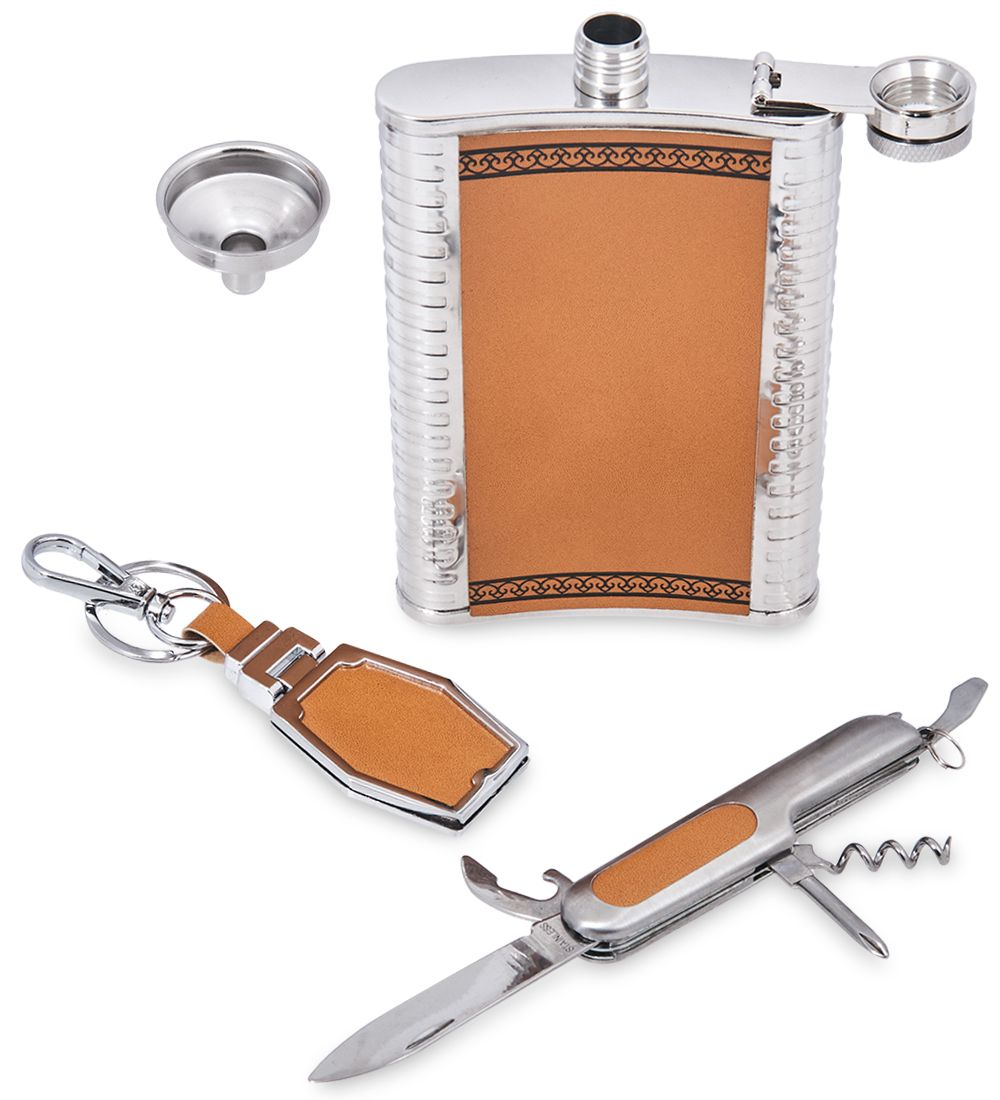 GT-88 Подарочный н-р фляжка с аксессуарами «Охотник»