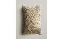 Zara Home наволочка декоративная из хлопка, синий, 40x60 см