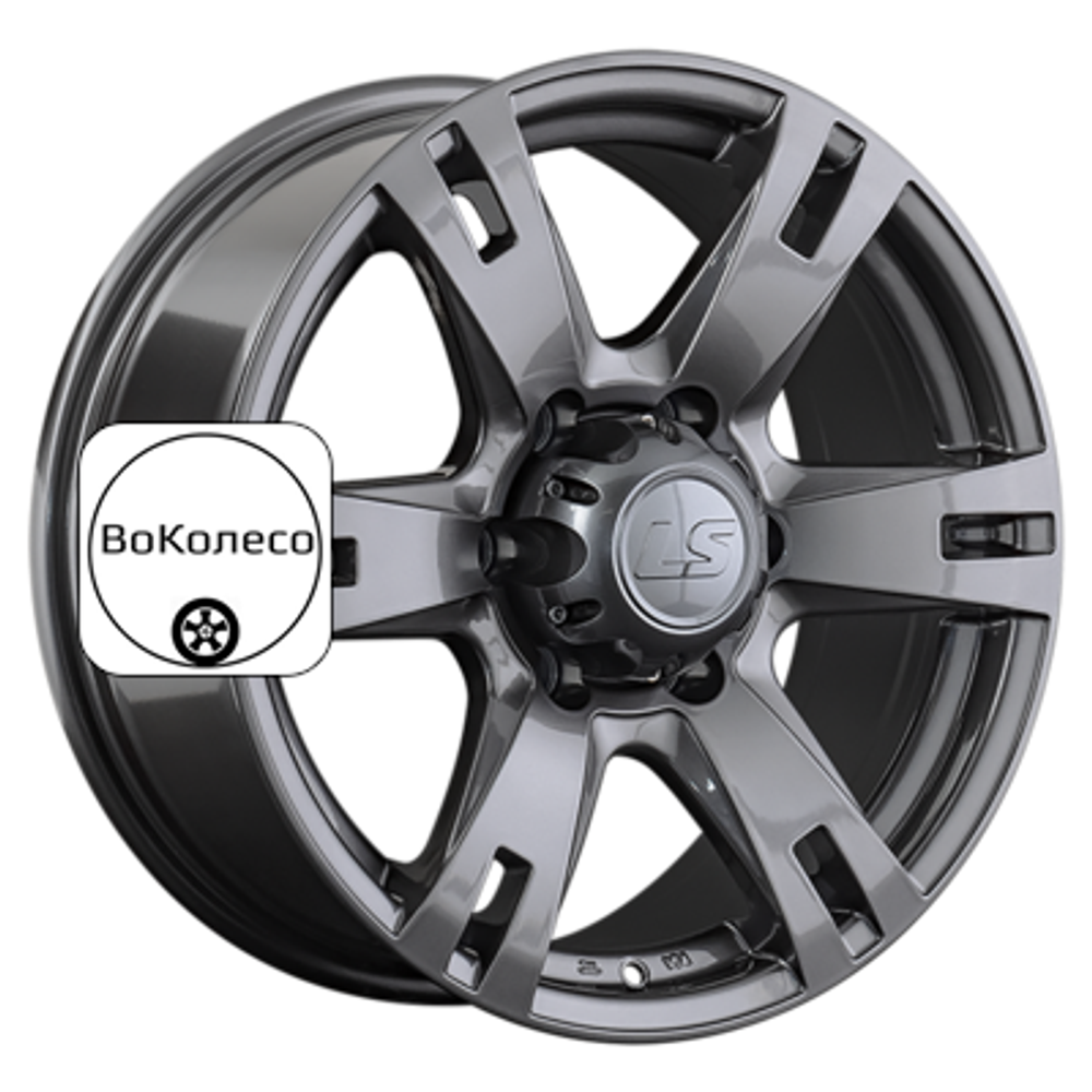 8x17/6x139,7 ET25 D100,1 182 GM (конус, Колпак+лого) LS