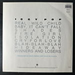 Iggy Pop ‎– Blah-Blah-Blah (Германия 1986г.)