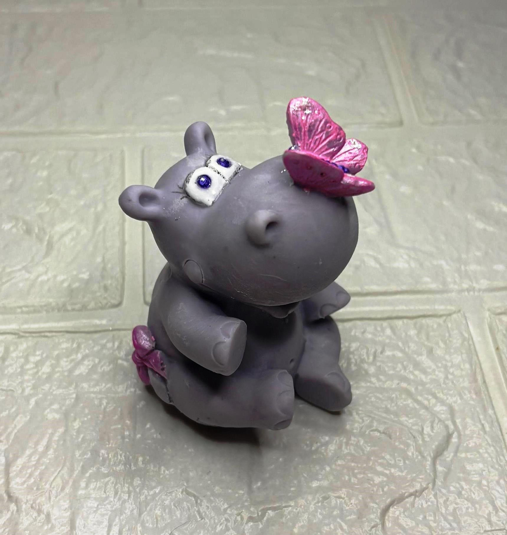 Шоколадная фигурка "Бегемотик"