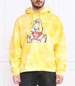 Худи guess x brandalised leon washed bunny GUESS - желтый(M3RQ60 KBCE0)