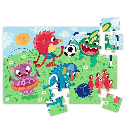 Додо - Пазл Мини Милые монстры 35 шт. 300282