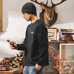 Мужская футболка в американском стиле осенняя оптом и в розницу