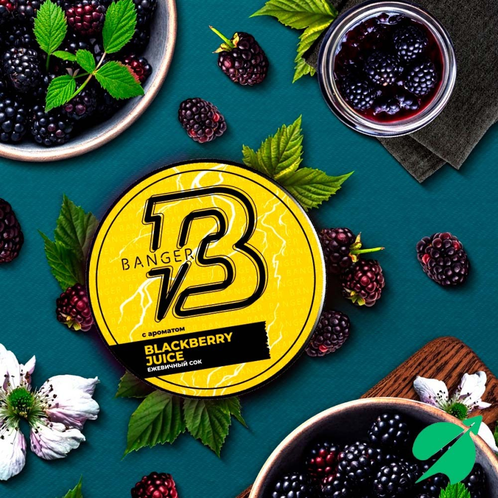 Banger 25гр. Blackberry Juice (Ежевичный сок) (М)