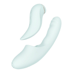 Мятный вибратор-кролик 19см из 2 частей BeYourLover Fatima Green TL278A-G