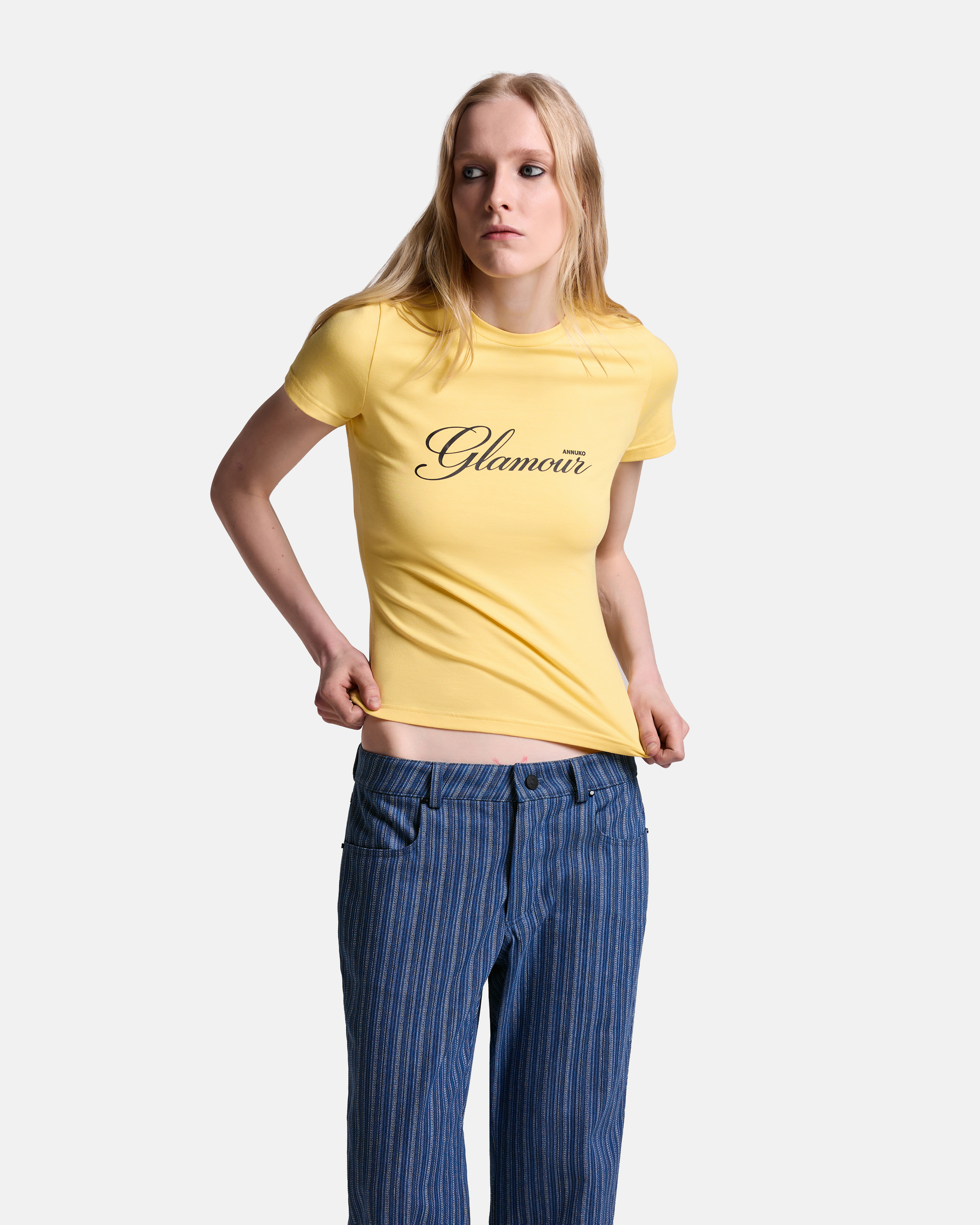 ФУТБОЛКА СЛИМ "ГЛАМУР"