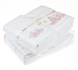 Полотенце 50x100 Devilla Птички экрю