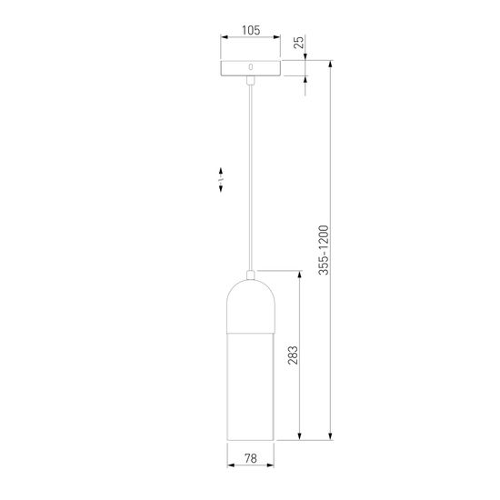 50180/1 / подвесные светильники / дымчатый