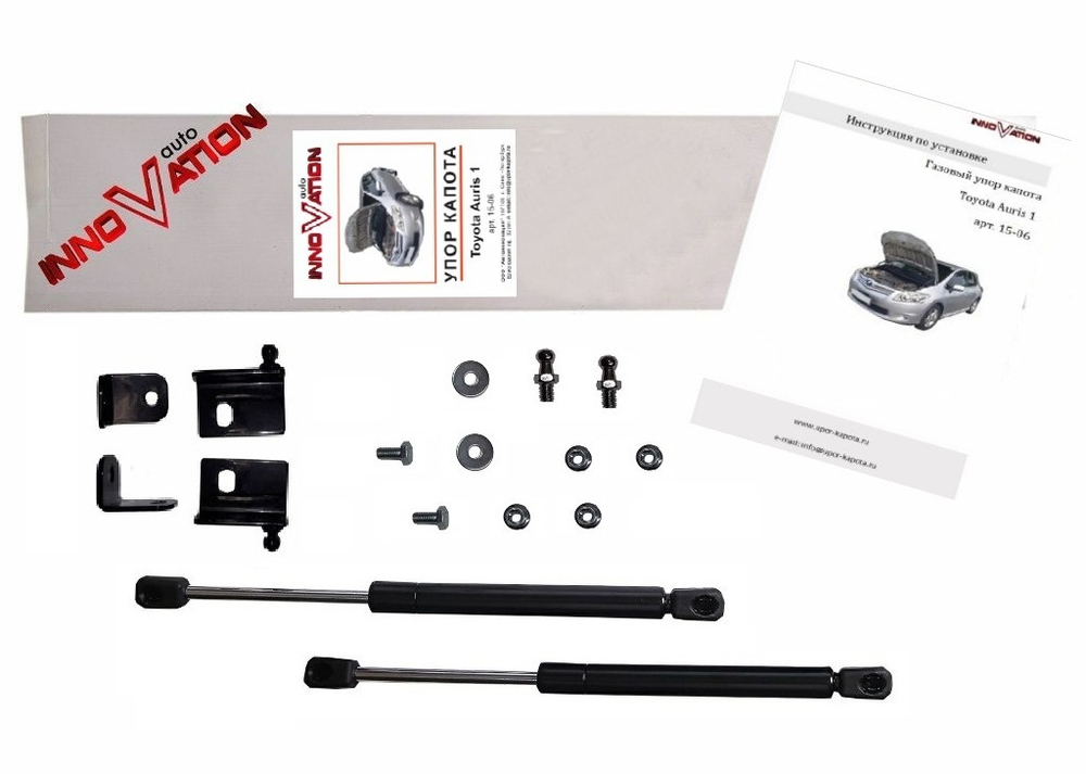 Упор (амортизатор) капота для Toyota Auris 1 (2006-2012) Autoinnovation.15-06