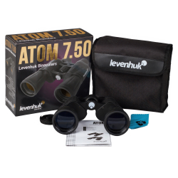 Бинокль Levenhuk Atom 7x50 - Комплект поставки