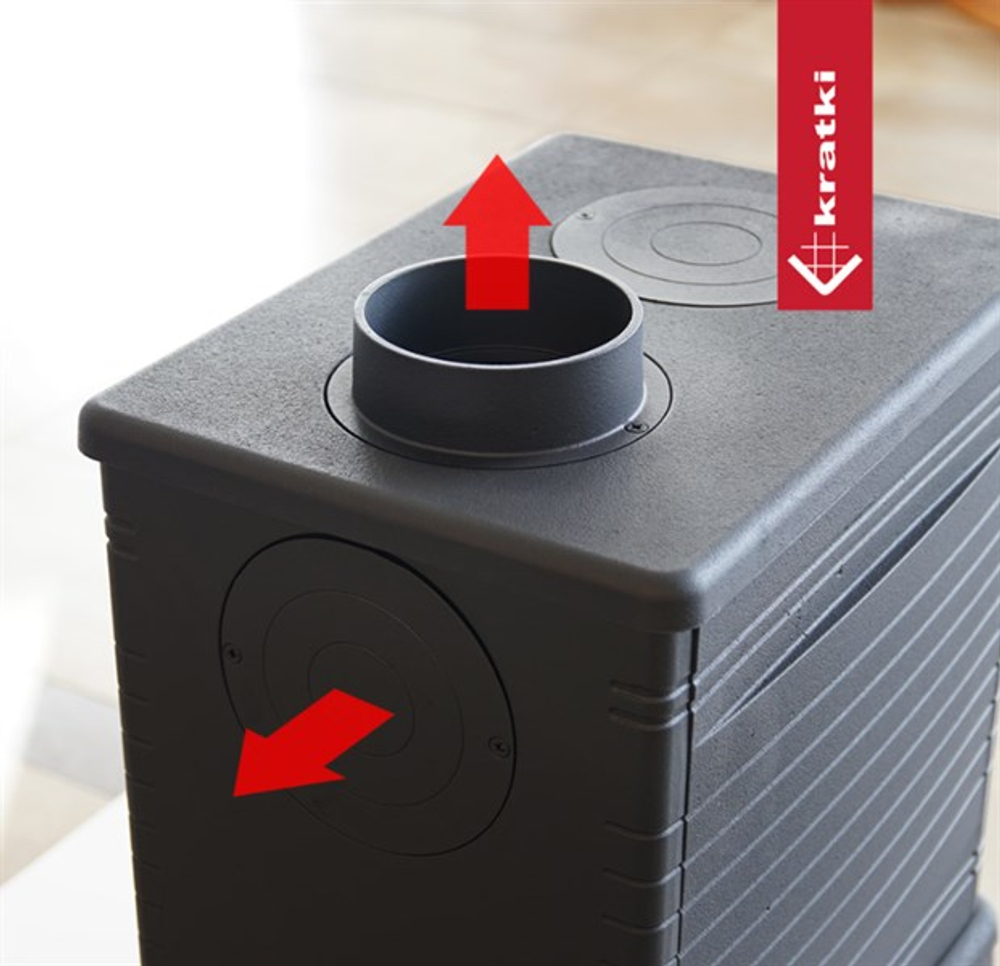 Печь-камин чугунный KOZA/K10/150