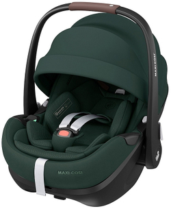 Коляска детская Maxi-Cosi Oxford Plus 3 в 1 с автокреслом Pebble 360 Pro Twillic Green 1978390110 PlusTwillic Black/Черный
