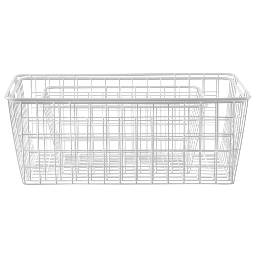 Корзина для хранения mina, 38,5х27,5х14 см, белая