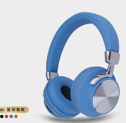 Накладные Bluetooth наушники Music 98BT blue