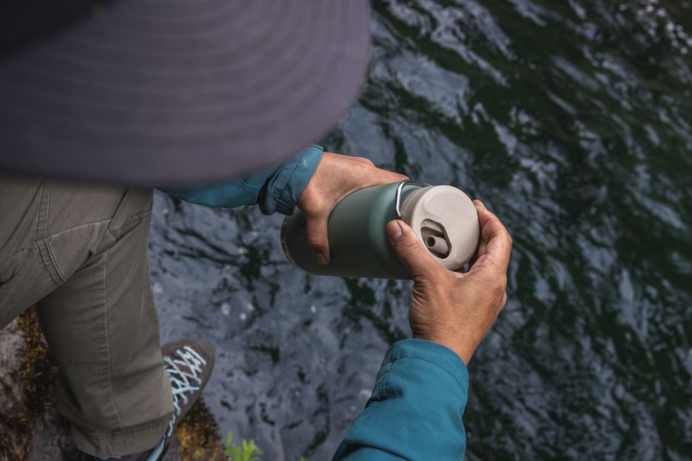 Термобутылка Klean Kanteen TKWide Twist Cap 32oz (946 мл) Sea Spray