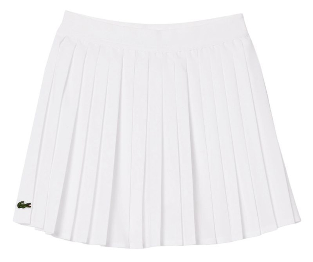 Детская теннисная юбка Lacoste Pleated Skirt With Built-In Shorts