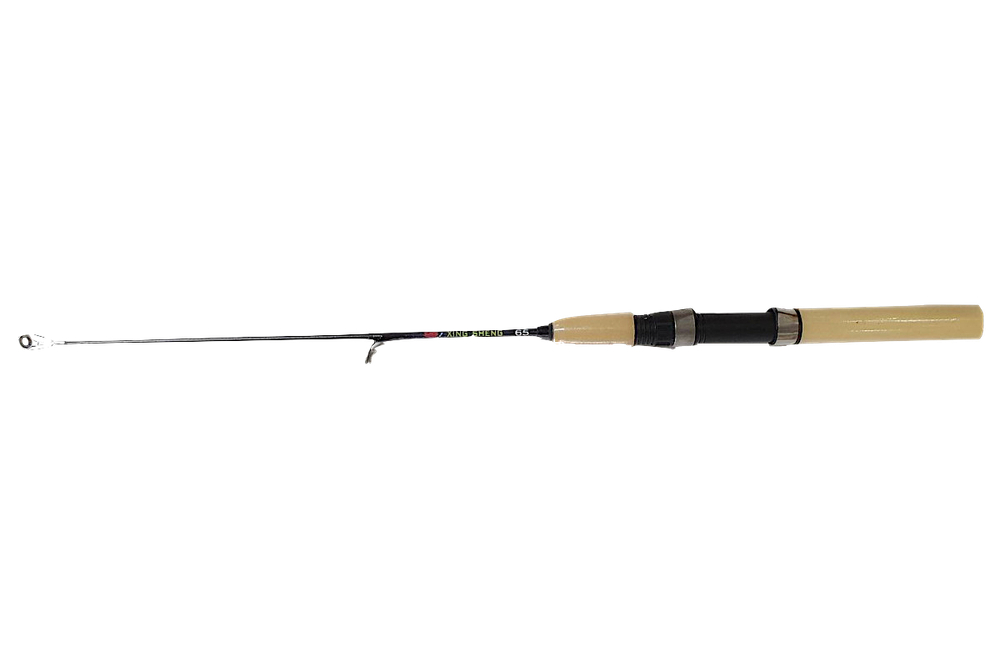 Удочка зимняя Kaida Xing Sheng 65 (XS-10) 65см Ручка пробка 2секции 2кольца Тр.длина 30см