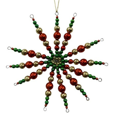 Снежинка из бусин [Арт.TR29152]