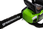 Пила аккумуляторная 40V Greenworks GD40CS18K4 б/щ 40см 1хАКБ 4Ач и ЗУ