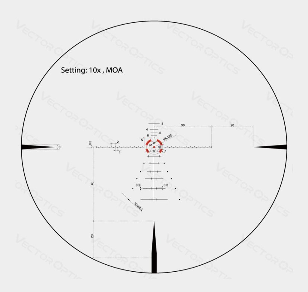 Оптический прицел Vector Optics Constantine 1-10x24 Tactical