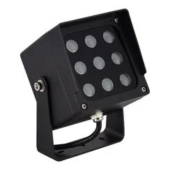 SL9520.415.01 Светильник уличный наземный ST-Luce черный/черный LED 1*18W 3000K/4000K/6500K GLARE