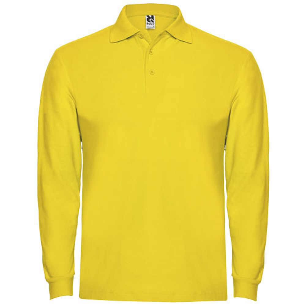 Мужское поло Estrella с длинным рукавом