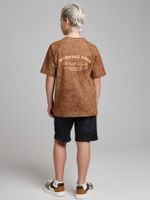 Фуфайка для мальчика Сидней-2 Виотекс КОРИЧНЕВЫЙ