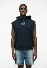 EA7 Emporio Armani UNISEX - Толстовка с капюшоном - Синий