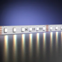 Светодиодная лента Ультра 24В 5050 19,2Вт/м Цветная (RGB) + 3000К 5м IP 20 201134 Led Strip 201134