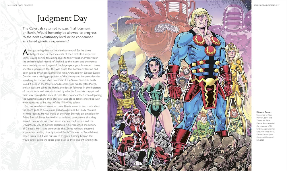 Marvel Myths and Legends: The epic origins of Thor, the Eternals, Black Panther, and the Marvel Universe Hardcover