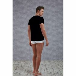 Мужская футболка черная Doreanse 2565