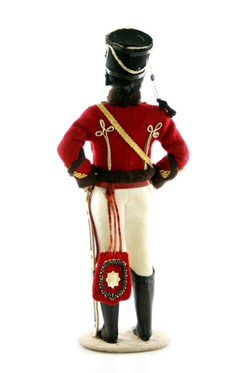 Кукла коллекционная гусар Денис Давыдов, 19 век, Россия