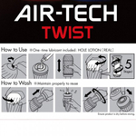 Многоразовый стимулятор Tickle TENGA Air-Tech Twist