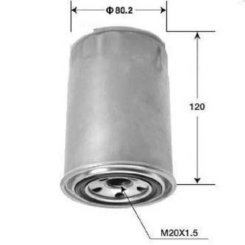 FC-326  TopFils   MB433425 Фильтр топливный