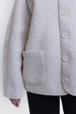 Куртка из молочного букле